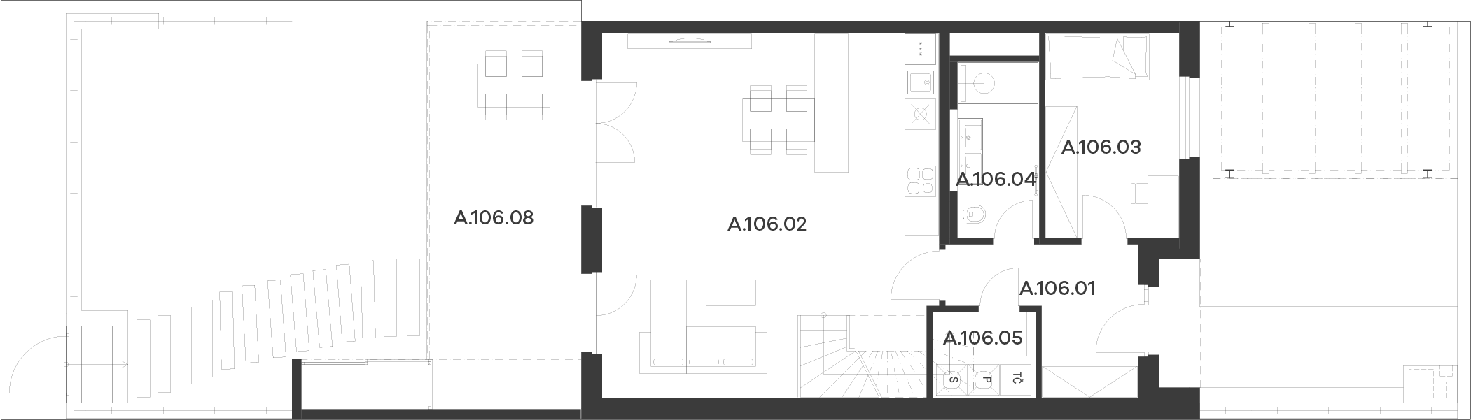 Byt 6 / Budova A, Patro 1